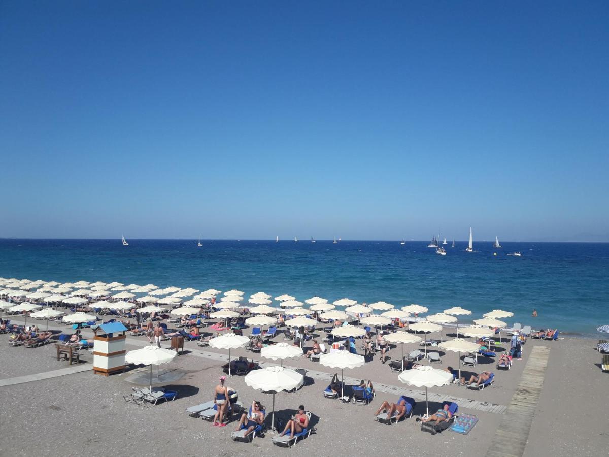 Lilian'S Seaview-Party Street-Youth Studios Rhodes City Exteriör bild